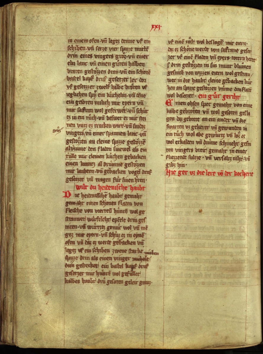 Prunkplatte mit Geflügel und Braten — Originalseite aus Das Buch von guter Speise