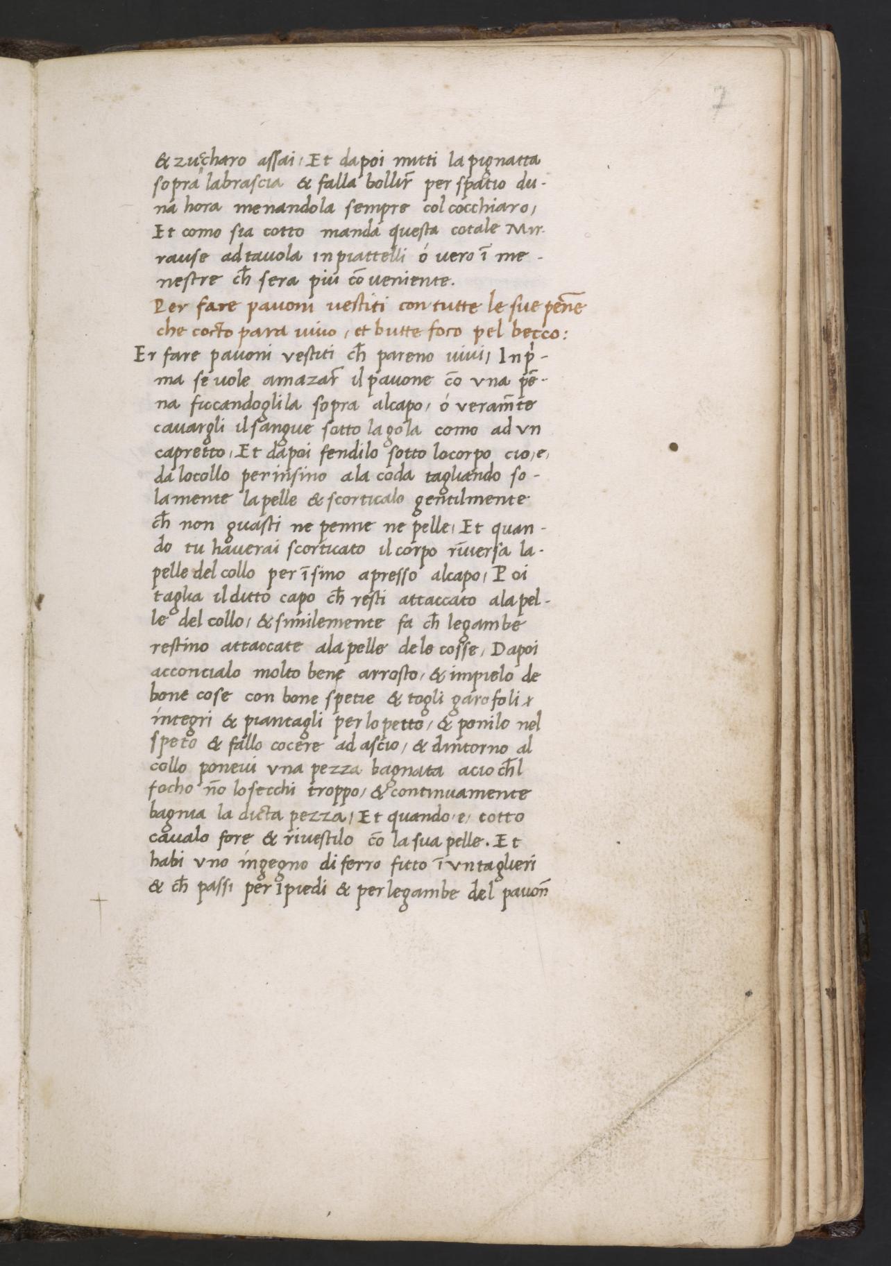 Römische Coppiette vom Spieß — Originalseite aus Libro de Arte Coquinaria