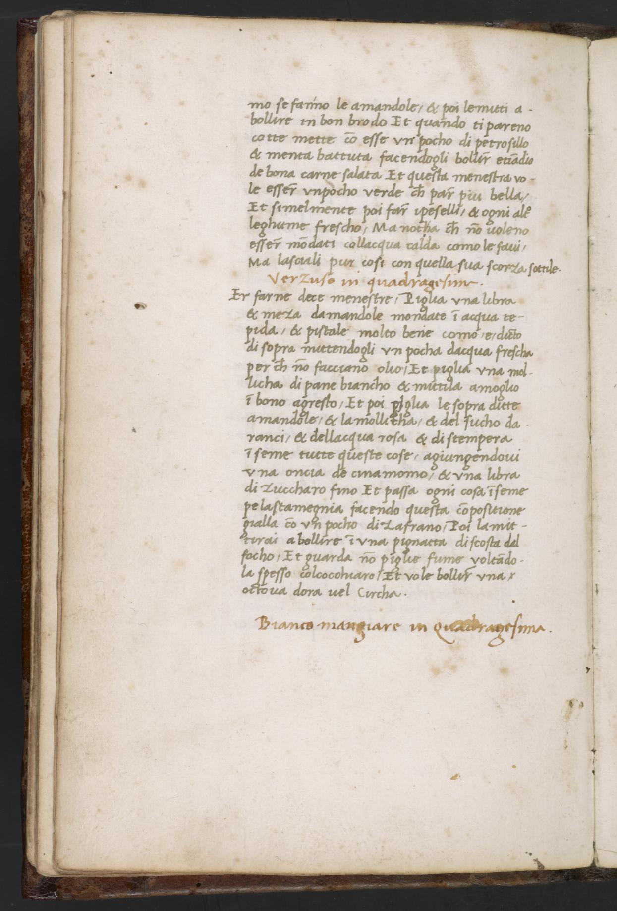 Kürbis nach katalanischer Art — Originalseite aus Libro de Arte Coquinaria