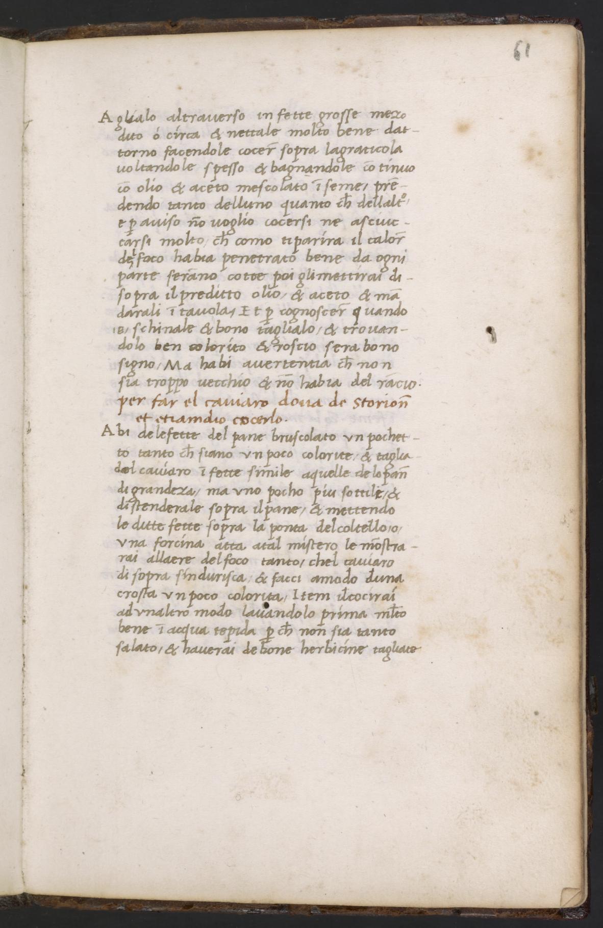 Gefüllte und geschmorte Calamari — Originalseite aus Libro de Arte Coquinaria
