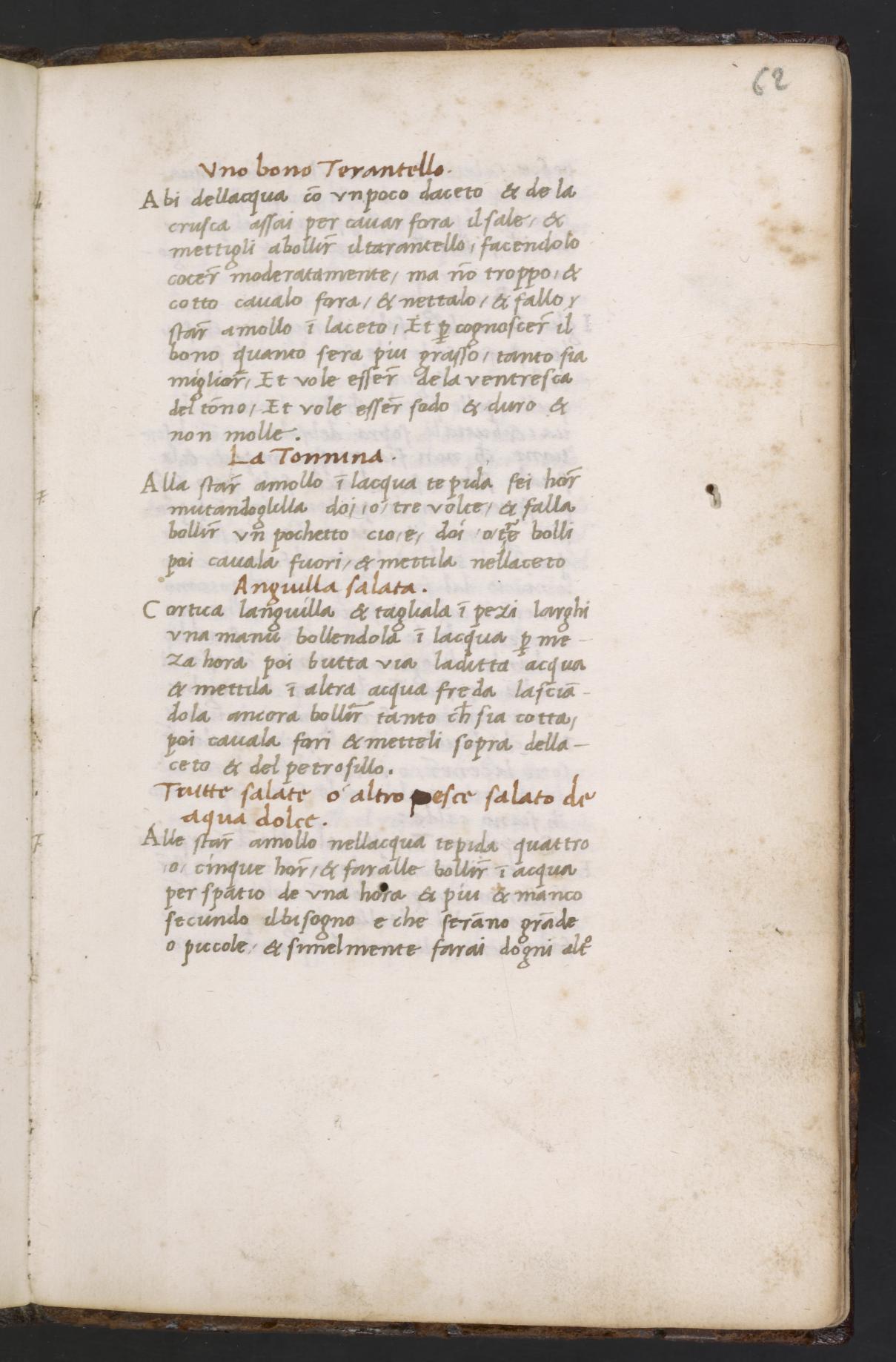 Aspik im Korb — Originalseite aus Libro de Arte Coquinaria