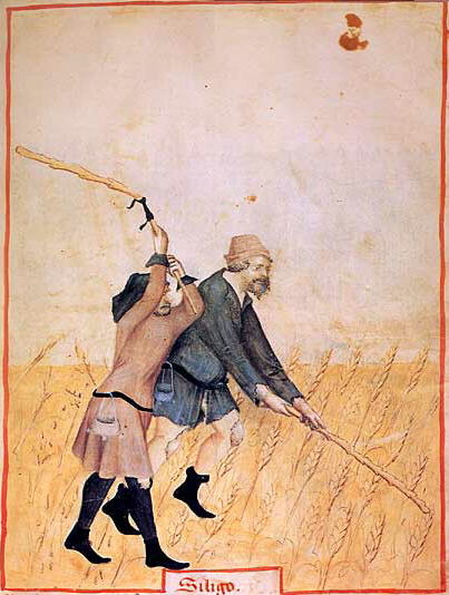 Gefüllte Vögel mit Birnen oder Äpfeln — Originalseite aus Böhmisches Kochbuch — Kuchařství o rozličných krměch